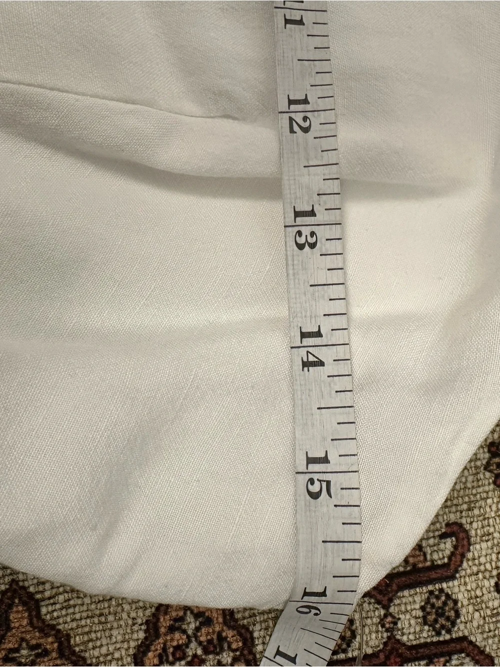 Banana Republic White Sleeveless Tie-Waist Cropped Linen Jumpsuit